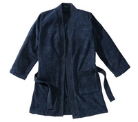 Cocoon Microfibre Light Terry Bathrobe Night Sky (Size Medium) (Medium)