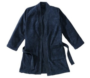 Cocoon Microfibre Light Terry Bathrobe Night Sky (Size Small) (Small)