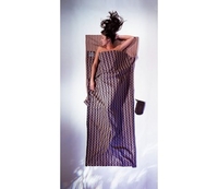 Cocoon Travelsheet Cotton (Checked Indigo) (indigo)