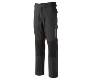 Craghoppers Bear Full Stretch Survivor Trouser-Regular Black Pepper/Black (36 in) (36 in)