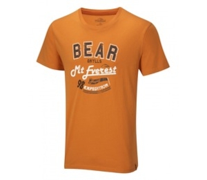 Craghoppers Bear Grylls Expedition Tee T Shirt Survival Orange (XX Large 46in) (XX Large 46in)