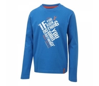 Craghoppers Bear Grylls Kids Long Sleeved Graphic T-Shirt (Extreme Blue Size 11-12 yrs) (Extreme Blue Size 11-12 yrs)