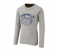 Craghoppers Bear Grylls Kids Long-Sleeved Graphic T-Shirt (Metal Size 11-12 yrs) (Metal Size 11-12 yrs)