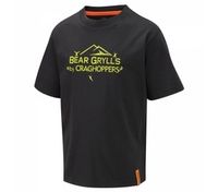Craghoppers Bear Grylls Kids Mountain T-Shirt (Black Size 11-12 yrs) (11-12 yrs)