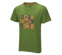 (!)Craghoppers Bear Grylls Never Give Up T Shirt Marsh Green (Large 42in) (Large 42in)