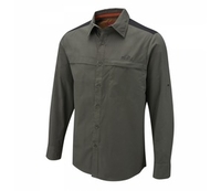 Craghoppers Bear Grylls Originals Long-Sleeved Shirt Dark Khaki (Large 42 inch) (Large (42"))