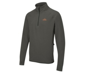 Craghoppers Bear Grylls Technical Half Zip Fleece Black Pepper (Medium 40in) (Medium 40in)