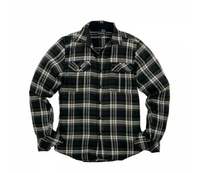 Craghoppers Jakobe Check Long-Sleeved Shirt Black Pepper (Medium 40 inch) (Medium (40"))