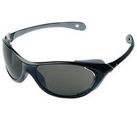 (DISC)Cebe Falko Sunglasses (Shiny Black/Red with 1500 Grey AR) (black/red)