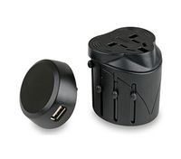 (DISC)Lifesystems Universal Travel Adaptor with USB