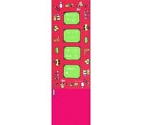 (DISC)**OFFER** Buff Baby Polar Folder/Red Headwear (Folder Red)