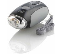 (DISC)**OFFER** Go Travel 3W LED Dynamo Torch (Black) (Black)