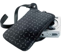 (DISC)**OFFER** Go Travel Camera Case Lightweight Neoprene (Black) (Black)