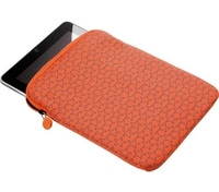 (DISC)**OFFER** Go Travel iPad Printed Neoprene Case (Orange/Stars) (Orange/Star)