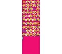 (DISC)OFFER PRICE! Buff Baby Polar WP Circle/Red Headwear (Circle Red)