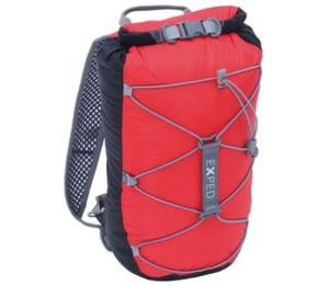 Exped Cloudburst 25Ltr Drypack (Black / Red) (Black / Red)