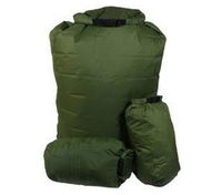 (~)Exped Waterproof Bergen Pouch Liner Pair 13L (Olive) (Olive)