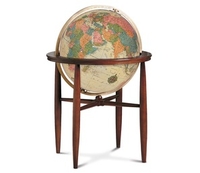 Finley Globe (Antique Colouring)