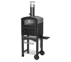Fornetto Wood Fired Oven (Black) (Black)