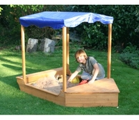 Garden Games Sand Sailer Sandpit (Garden Games Sand Sailer Sandpit)