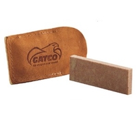 Gatco Soft Arkansas Pocket Sharpening Stone with Pouch