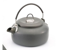 Gelert 0.8 Litre Aluminium Folding Handle Kettle (Graphite) (Folding Handle)