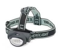 Gelert 8+2 LED Head Light (3 Function/Black Rubber) (3 Function/Black Rubber)