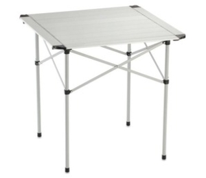 Gelert Aluminium Roll Up Single Table (Silver) (Silver)
