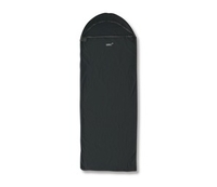 Gelert Fleece Envelope Sleeping Bag Liner (Black) (Black)