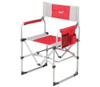 Gelert Milldale Compact Executive Chair (Red/Grey) (Compact Red Grey)