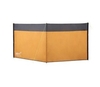 Gelert Mini Breeze Blocker - 3 Pole (Apricot/Charcoal) (3 Pole-Apricot Charcoal)
