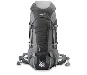 Gelert Phoenix 75+10 Litre Rucksack (Black/Rapid Blue) (75+10 Litre)