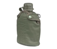 Gelert Plastic 1 litre GI Bottle (Olive) (Olive)