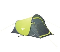 Gelert Quickpitch Single Skin Compact Pop up Tent (Lime/Charcoal) (Lime/Charcoal)