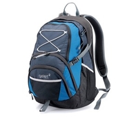 Gelert Radisson 30 Litre Daysack (Black/Racing Blue) (Racing Blue)