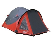 Gelert Rocky 2 Person Tent (Mars Red/Charcoal) (Mars Red Charcoal)