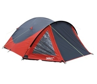 Gelert Rocky 4 Person Tent (Mars Red/Charcoal) (Mars Red Charcoal)