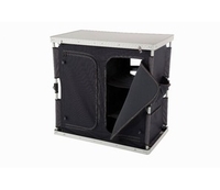Gelert Rutland Quick Erect Double Cupboard (Black/Granite) (Cupboard Black Granite)