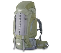 Gelert Shadow 85+10 Litre Rucksack (Forest Green/Charcoal) (Forest Green Charcoal)