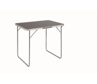Gelert Single Folding Table - Steel Legs (Sandshell/Silver) (Sandshell Silver)