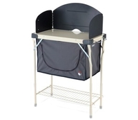 Gelert Steel Kitchen Stand & Cupboard (Castlerock/Charc2013) (Castlerock Charcoal 2013)