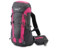 Gelert Summit 25 Litre Rucksack (Black/Magenta) (Magenta)