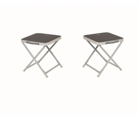 Gelert Table Stool (Granite/Silver) (Granite Silver)