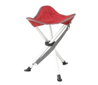 Gelert Tripod Stool & Strap - Aluminium (Colours May Vary) (Aluminium Assorted)