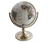 Gemstone Mother of Pearl Pedestal Globe (13 inch) (Gemstone Mother of Pearl Pedestal Globe (13 inch))