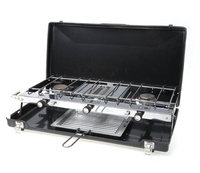 Go System Dynasty Trio Gas Stove Black (Gas Not Included) (Go System Dynasty Trio Gas Stove Black (Gas Not Included))