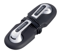 Go Travel Cable Tidy and Earphones (Black) (Black)