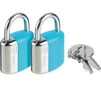 Go Travel Glo Key Locks (Blue) (Blue)