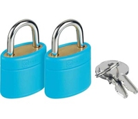 Go Travel Glo Locks (Blue) (Blue)