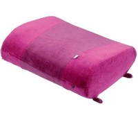 Go Travel Memory Foam Lumbar Support (Red) (Red)